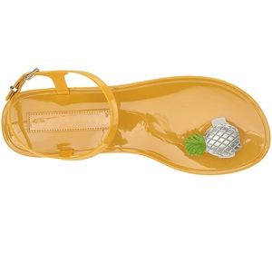 Katy Perry the geli pinneapple sandals NIB